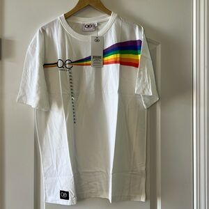 Queer Eye XL white prism tee